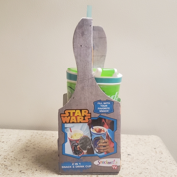 Snackeez Jr. Star Wars YODA Disney☆2 in 1 - Picture 2 of 6